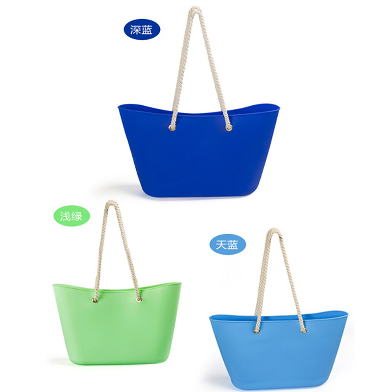 硅膠手提包，硅膠沙灘包廠家定制